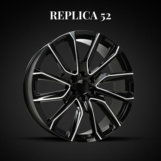 Chevrolet  Replica Style 52 Gloss Black Milled  Wheel